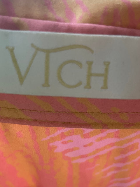Vestido Vtch Maxi Abullonado Amarillo - Talla M