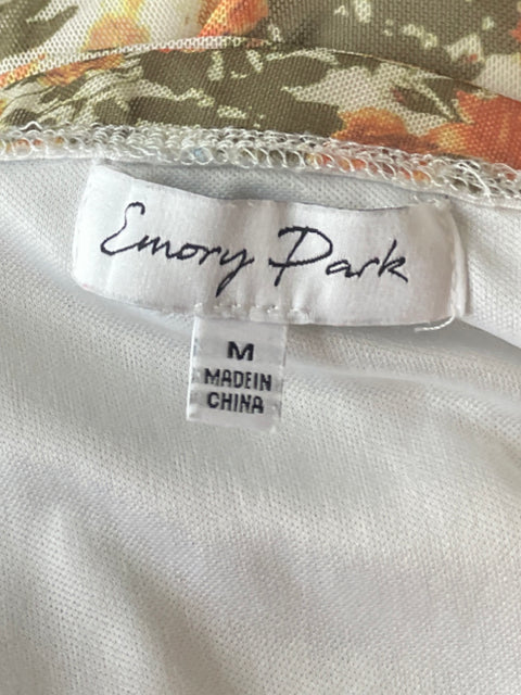 Conjunto Emory Park Top+falda froncida Verde - Talla M