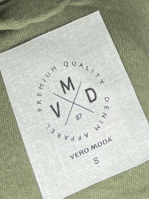 Chaqueta Vero Moda Fluido Liso Verde - Talla S