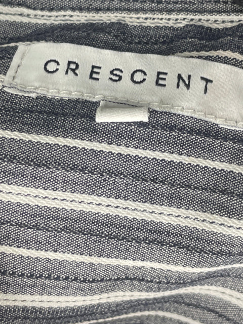 Conjunto Crescent Rayas Pantalón/camisa Gris - Talla M