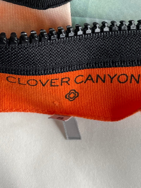 Vestido Clover Canyon Midi Cut-out Naranja - Talla S