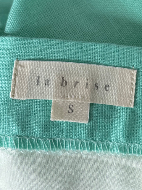 Falda La Brise Mini Aberturas Verde - Talla S