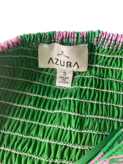 Vestido Azura Cruzado Maxi Rosado - Talla S