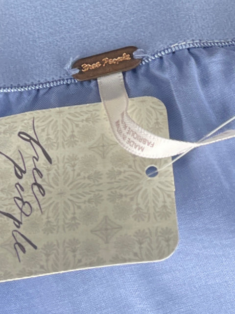 Falda Free People Mini Asimétrica Verde - Talla M