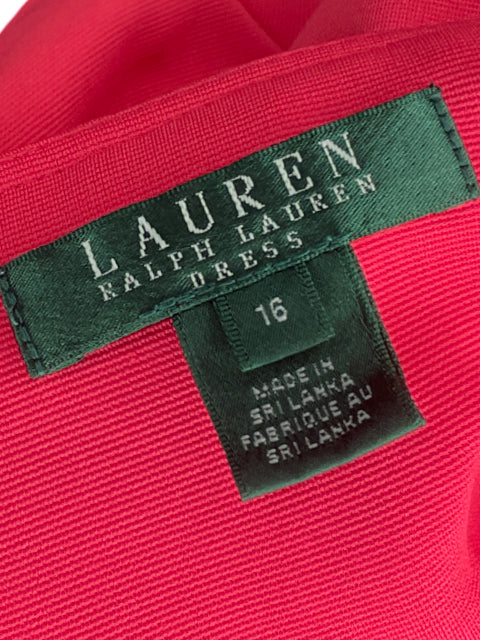 Vestido Ralph Lauren Cremallera Mini Rosado - Talla 16