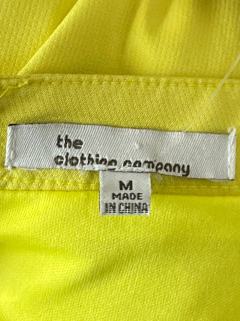 Vestido The Clothing Company Mini Apliques Amarillo - Talla M