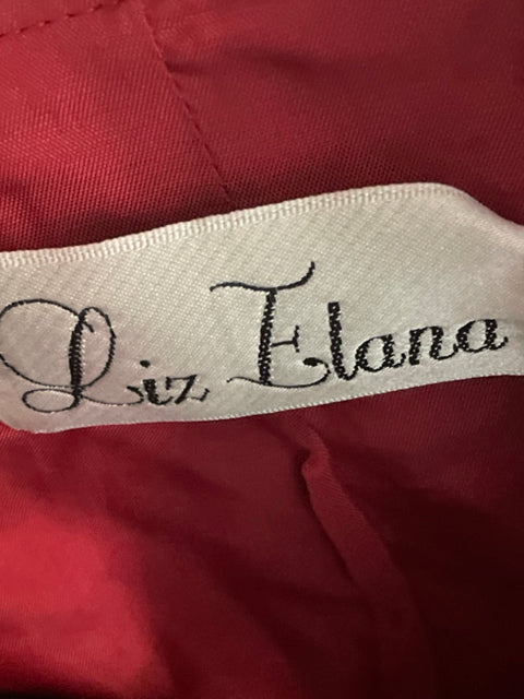 Chaqueta Liz Elana Ruchas Bordado Rojo - Talla L