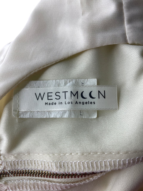 Vestido Westmoon Fluido Estampado Blanco - Talla S