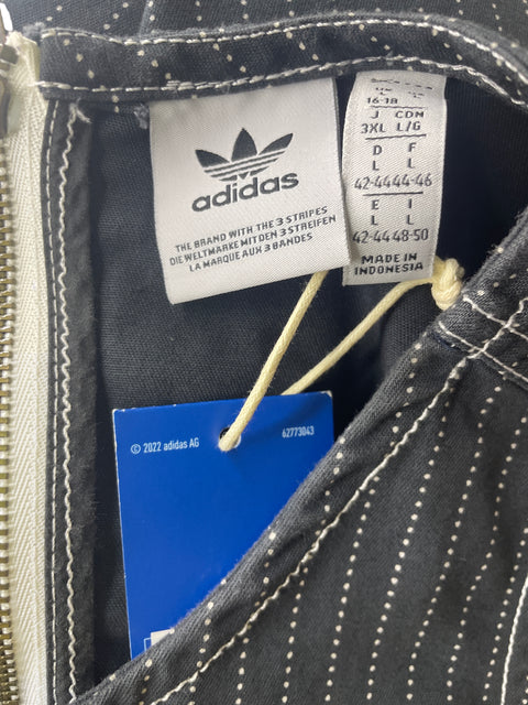 Vestido Adidas Rayas Sin mangas Azul - Talla L