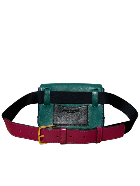Cartera Marc Jacobs Hip Shot Bit Bag Mini Verde - Talla U