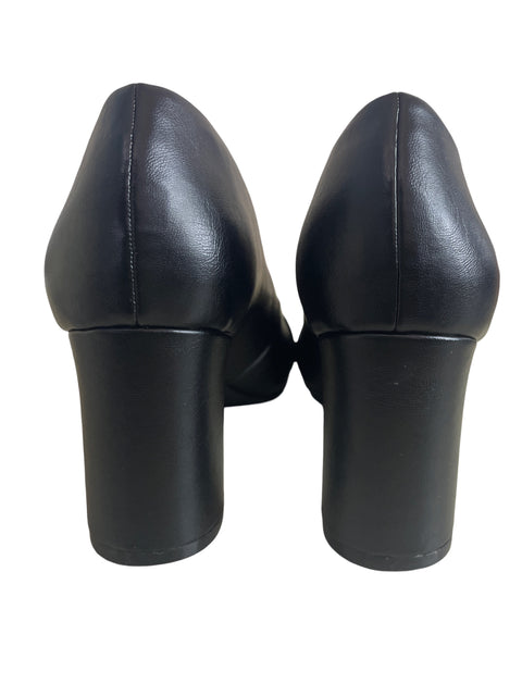 Zapato Anne Klein Tacón bajo Slip-on Punta cerrada Negro - Talla 36