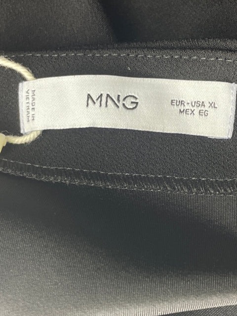 Falda Mng Midi Recto Negro - Talla XL