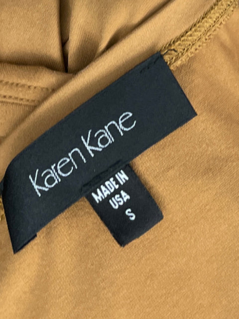 Top Karen Kane Tank Stretch Marrón - Talla S