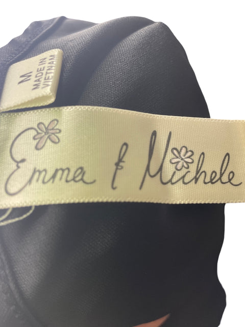 Vestido Emma & Michele Tejido Cuello v Negro - Talla M