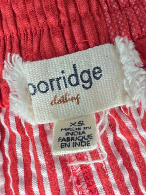 Pantalón Porridge Cuadros Rojo - Talla XS