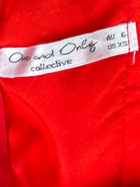 Romper One And Only Algodón Rojo - Talla XS