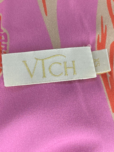 Vestido Vtch Mini Tirantes Rosado - Talla XS