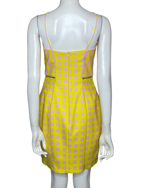Vestido Regina Salomão Mini Cobertor removible Amarillo - Talla 36
