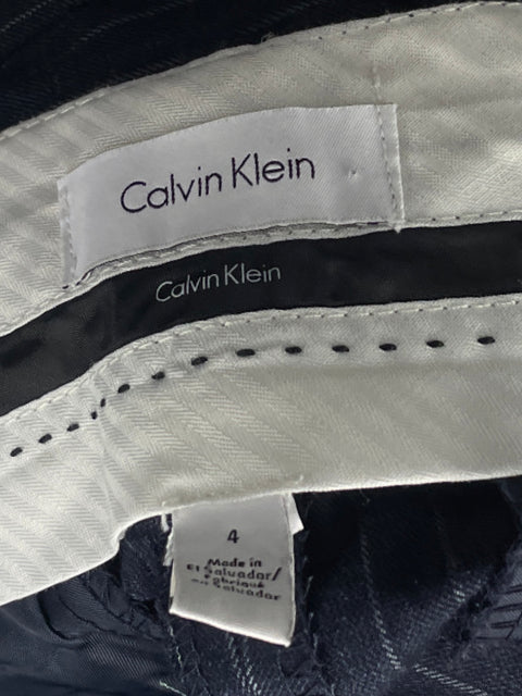 Pantalón Calvin Klein Rayas Azul - Talla 4