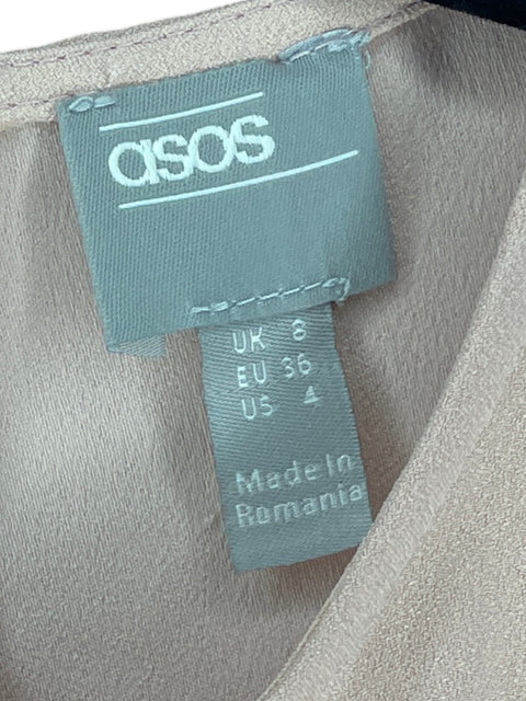 Vestido Asos Midi Rosado - Talla 36