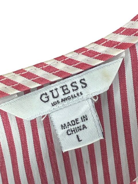 Blusa Guess Vuelos Rojo - Talla L