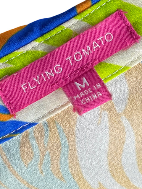 Blusa Flying Tomato Estampado Verde - Talla M