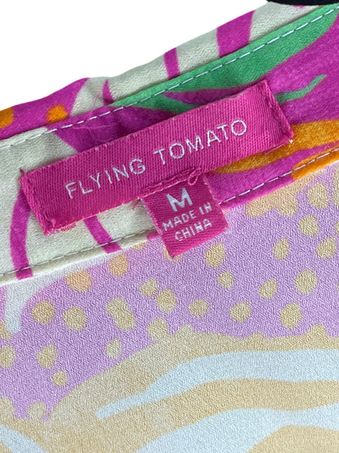 Blusa Flying Tomato Estampado Rosado - Talla M