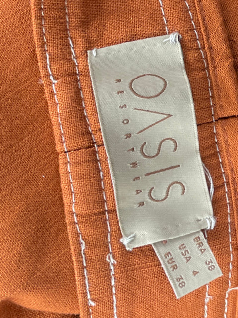 Pantalón Oasis Recto Naranja - Talla 4