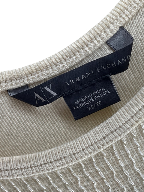 Blusa Armani Exchange Beige - Talla XS