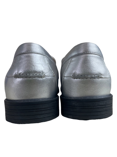 Zapato Cole Haan Plataforma Pedreria Plateado Plateado - Talla 5.5
