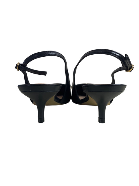 Zapato Arezzo Tacón bajo Punta cerrada Destalonado Negro - Talla 37