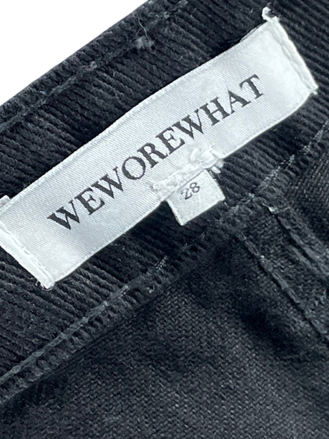 Jean Weworewhat Brillo Negro - Talla 8