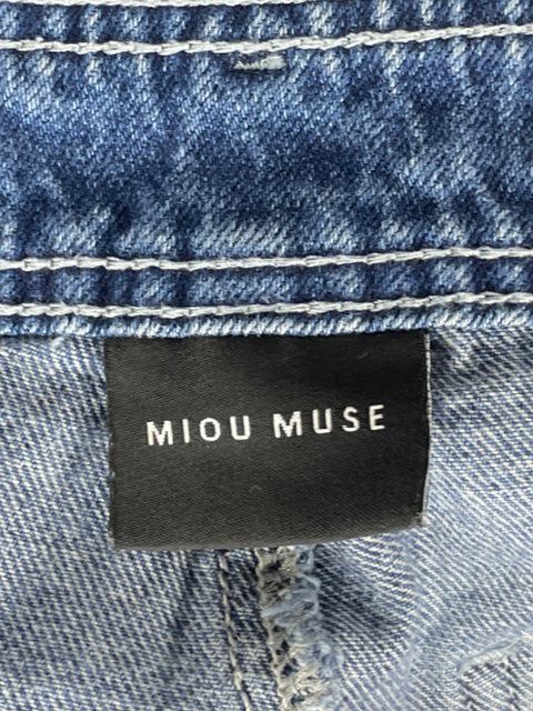 Pantalón Miou Muse High-waist Azul - Talla S