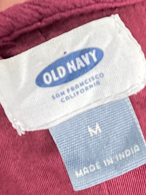 Vestido Los Navy Detalles De Encaje Midi Rojo - Talla M