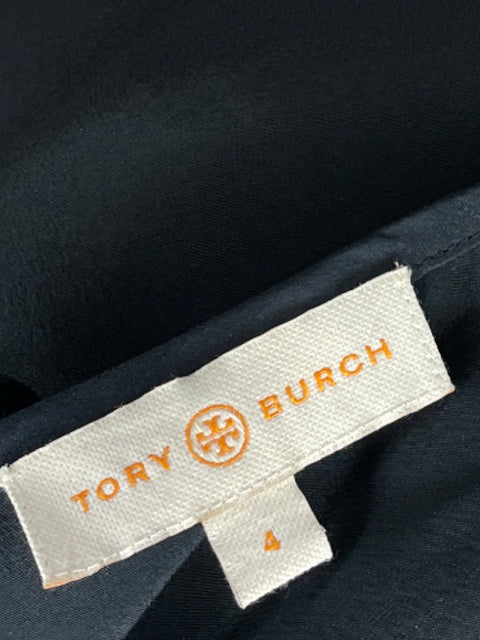 Blusa Tory Burch Lentejuelas Manga larga Negro - Talla 4