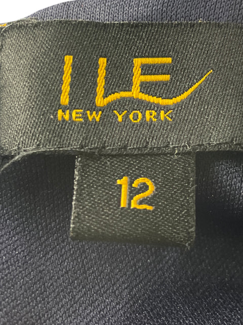 Vestido Ile New York Sin mangas Geometrico Blanco - Talla 12