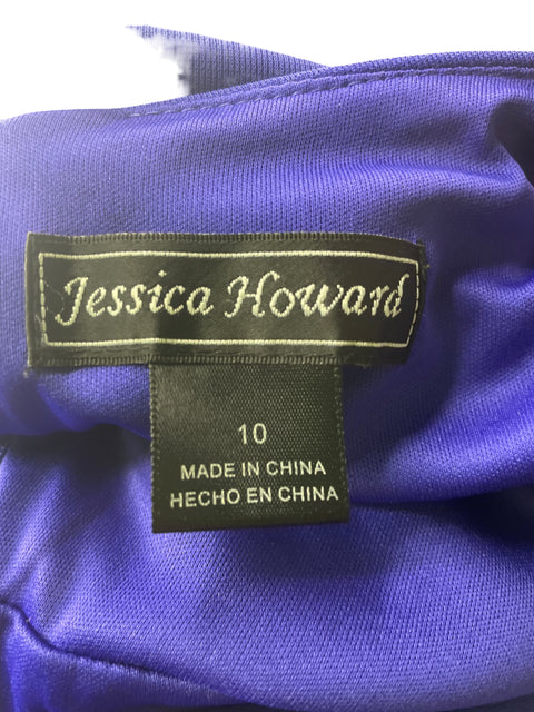 Mono Jessica Howard Pedreria Rucgas Sin mangas Azul - Talla 10