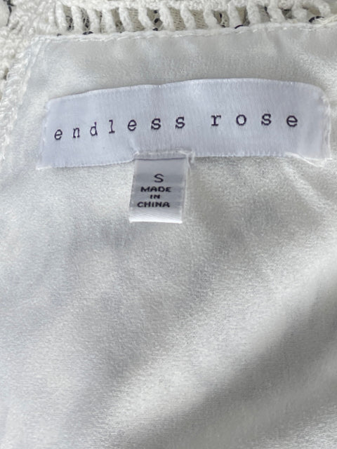Vestido Endless Rose Encaje Midi Blanco - Talla S
