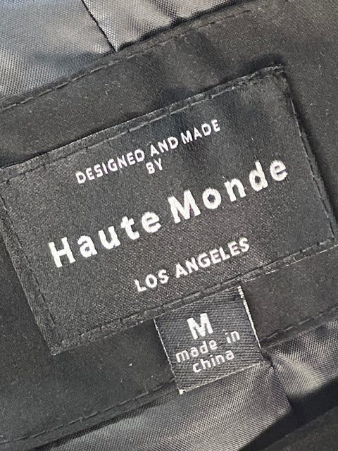 Chaleco Haute Monde Cropped Negro - Talla M