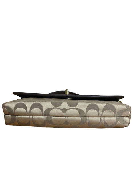 Cartera Coach Legacy Signature Marrón - Talla U