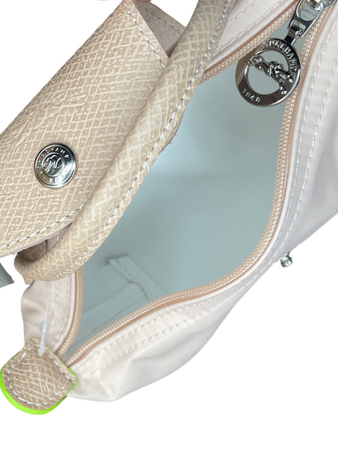 Cartera Longchamp Le Pliage Pouch Mini Beige - Talla U