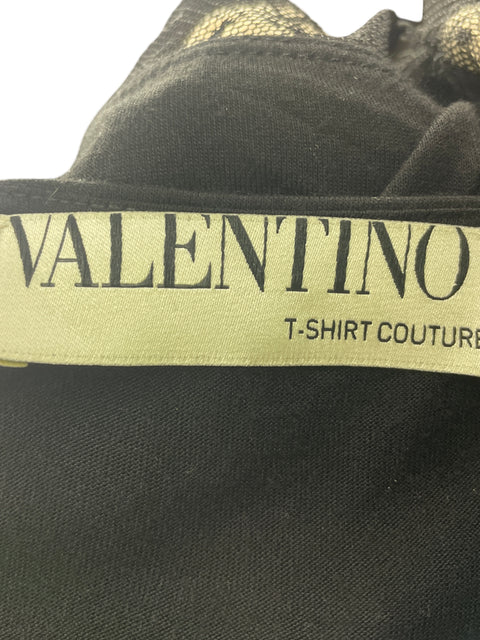 Blusa Valentino Sin mangas Transparente Negro - Talla S