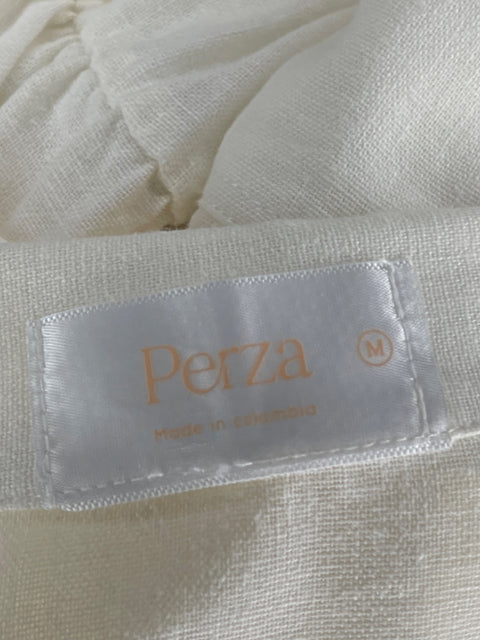 Mono Perza Camisero Blanco - Talla M
