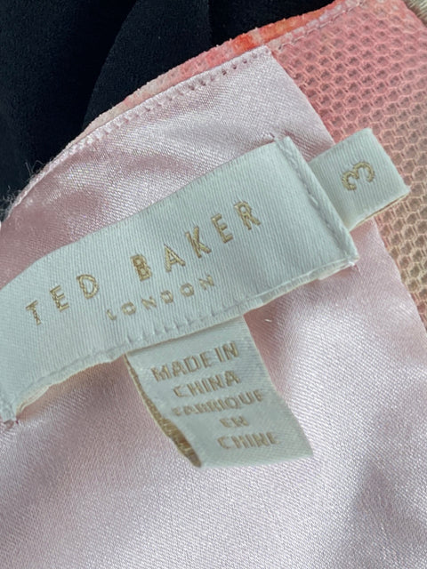 Romper Ted Baker Floral Rosado - Talla S