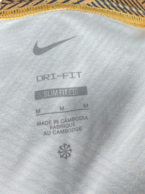 Vestido Nike Slim fit Rayas Amarillo - Talla M