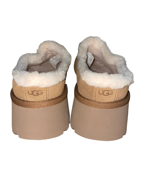 Calzado Ugg Zueco Plataforma Beige - Talla 8