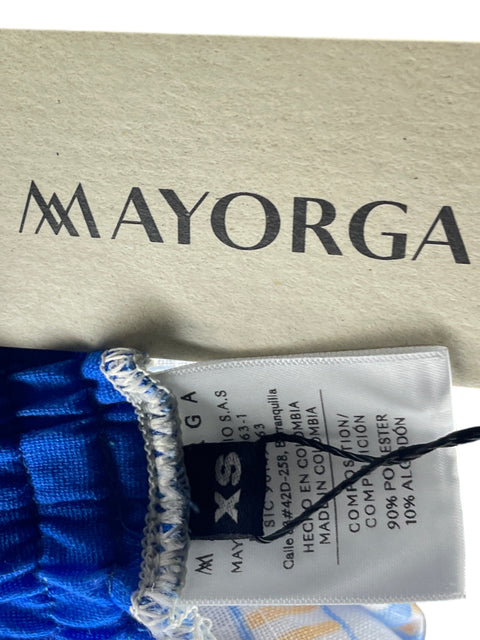 Set Mayorga Récords Estampado Azul - Talla XS