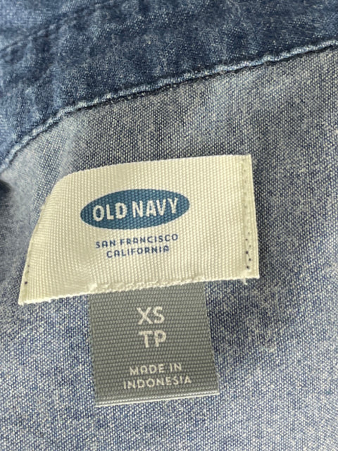 Mono Old Navy Camisero Denim Azul - Talla XS