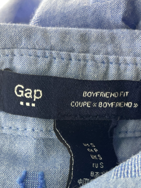Blusa Gap Liso Manga larga Azul - Talla S