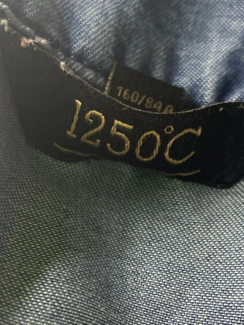 Vestido 1250•c Manga larga Suelto Azul - Talla S